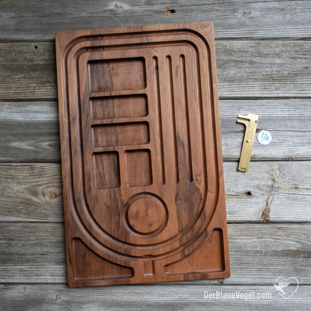 Wood-beading board | malaboard | Wooden mala Beading Board | Der Blaue Vogel