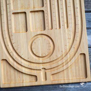 malaboard - beading board made of wood | mala Beading Board - Wooden Malaboard | Der Blaue Vogel