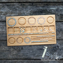 Load the image into the gallery viewer, combi-beading board& large bracelet board(Bundle 05)
