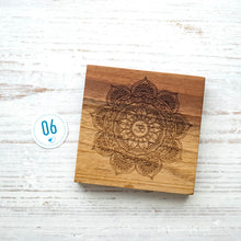 Load the image into the gallery viewer, Om Mantra Board | 8 x 8 cm

