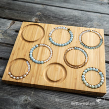 Download the image in the gallery viewer, bracelet board - beading board aus Holz | Wooden Braceletboard - Beading Board | Der Blaue Vogel
