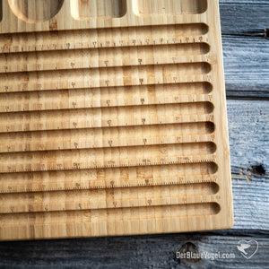 bracelet board beading board & beading tablet made of wood | Wooden Beading Board | Der Blaue Vogel 
