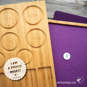SALE | bracelet-beading board made of wood | Wooden Beadingboard - Braceletboard | Der Blaue Vogel 