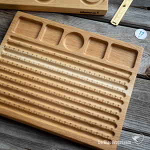 beading board Bundle of solid wood | bracelet board for jewellery designers | Der Blaue Vogel beading boards  | Wooden Beading BoardsBeading