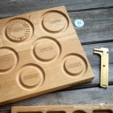 Download the image in the gallery viewer, beading board Bundle of solid wood | bracelet board for jewellery designers | Der Blaue Vogel beading boards  | Wooden Beading BoardsBeading
