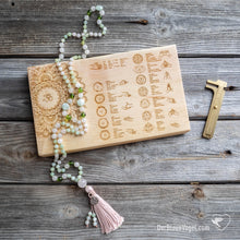 Download the image in the gallery viewer, Chakra-board | Hasta Mudras & 5 Elements | Arolla Pine
