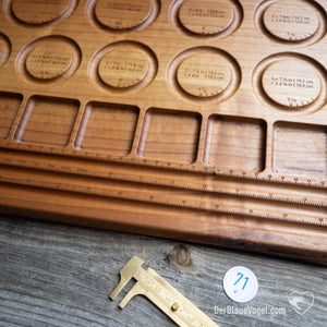 Wood beading board | bracelet board | Wooden Bracelet Beading Board - Braceletboard | Der Blaue Vogel