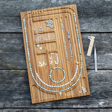 Download the image in the gallery viewer, malaboard - beading board made of wood | mala Beading Board - Wooden Malaboard | Der Blaue Vogel
